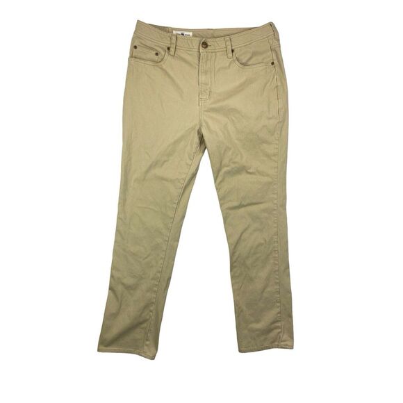 ONWARD RESERVE 'Flex 5-Pocket Stretch' Mens Chino Pants Tan Khaki - Size 35/32 - Picture 3 of 15